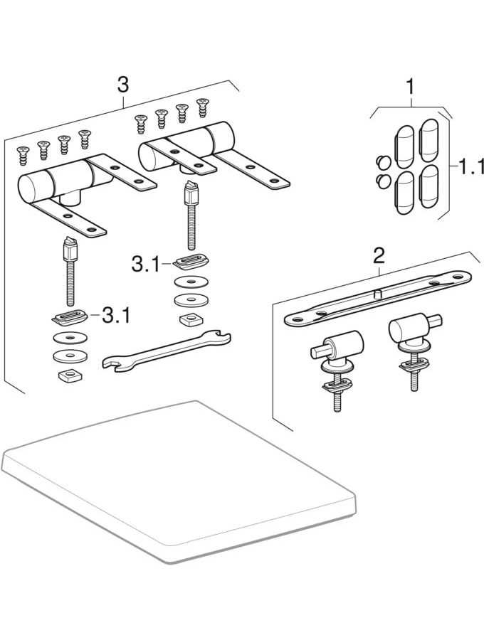 Geberit Preciosa II WC-Sitz, weiß Scharniere verchromt mit Absenkautomatik 571280000
