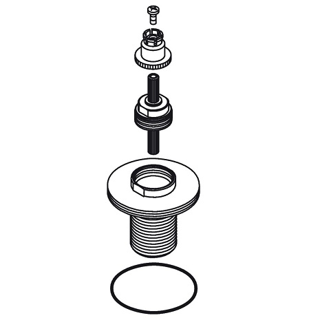 Hansgrohe Axor Spannflansch Absperrventil 97656000