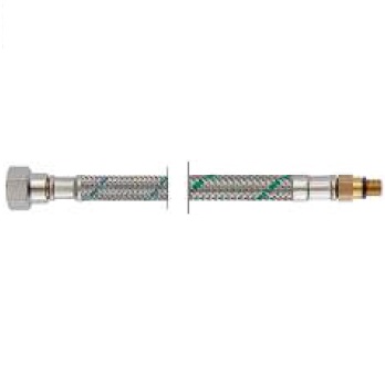 Neoperl NEOFLEX Panzerschlauch DN6 mit VS AG kurz x IG, M8x1 x 3/8" 50cm 63455050