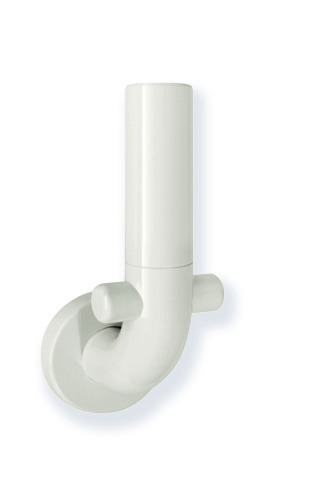 HEWI Reservepapierhalter Serie 801, H: 161mm, T: 91mm, reinweiß 801.21.201 99