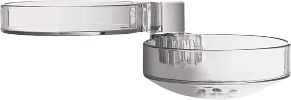 Hansgrohe Seifenschale Cassetta'D glasklar 28689000