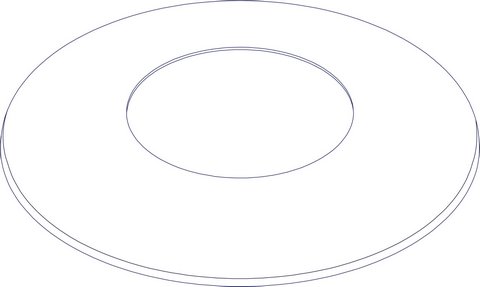 Bosch Rosette 3/4" 8737602563
