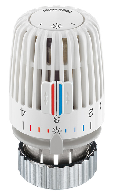 Heimeier Thermostat-Kopf K für Vaillant-Ventile mit Direktanschluss 9712-00.500