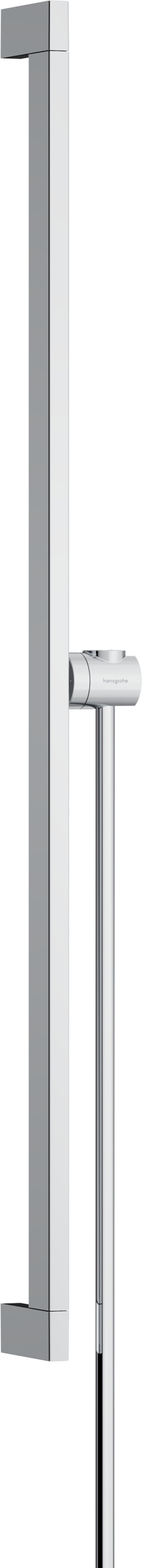 Hansgrohe Brausestange Unica E Puro 900mm mit Easy Slide Handbrausehalter und Schlauch 1600mm chrom 24403000