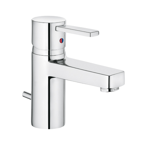 Kludi O-Cean Waschtisch-Einhandmischer 115mm, mit Ablaufgartnitur, chrom 382500575