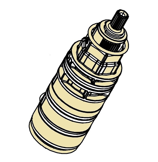 HSK Thermostatkartusche E98541-KT49