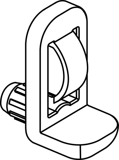 Ideal Standard Befestigungsset Connect Air, für Glaseinlegeboden EF68767