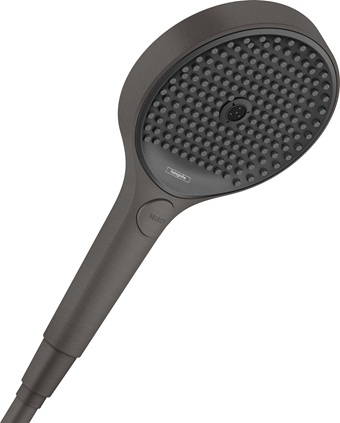 Hansgrohe Handbrause Rainfinity 130 3jet EcoSmart 9 l/min brushed black chrom 26865340