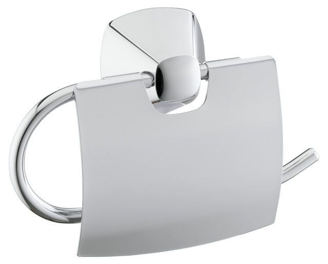 Keuco Toilettenpapierhalter City.2 mit Deckel, verchromt 02760010000