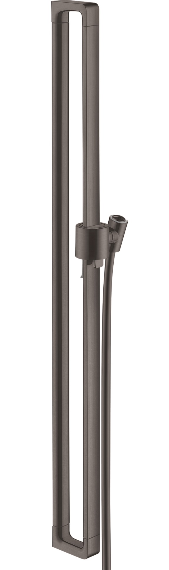 Hansgrohe AXOR Citterio E Brausestange 900mm mit Brauseschlauch 1600mm, Brushed Black Chrome 36736340