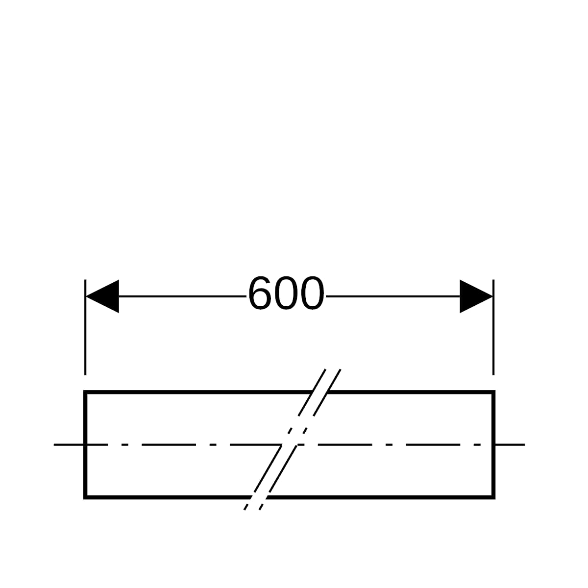 Geberit Mapress C-Stahl Systemrohr d54x1,5, L: 6m, kunststoffummantelt  19208