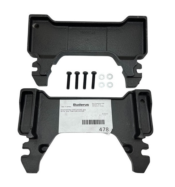Buderus Kesselunterbau 140mm für GB125-18-49, Höhe 140mm, Guss 8732971549