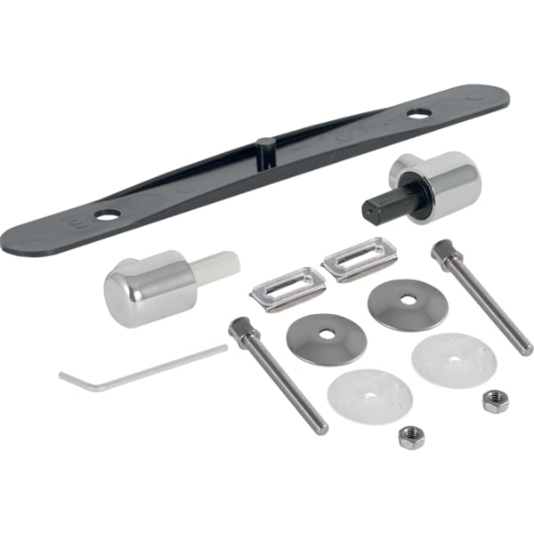 Geberit Set Scharniere für WC-Sitz mit Absenkautomatik 598159000