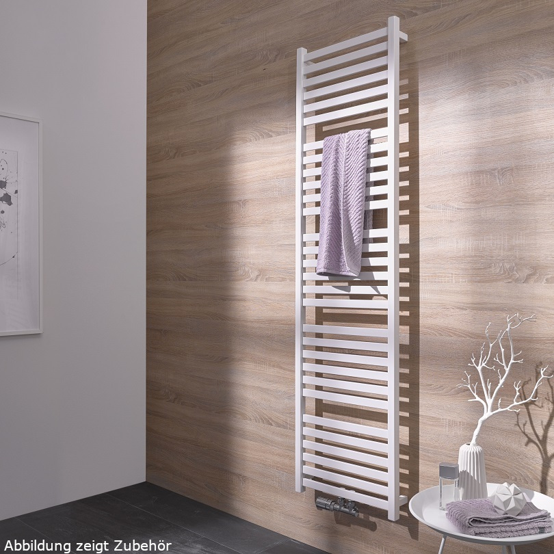 HSK Designheizkörper Line Aero H: 1800 L: 500 mm, weiß 8045180-04