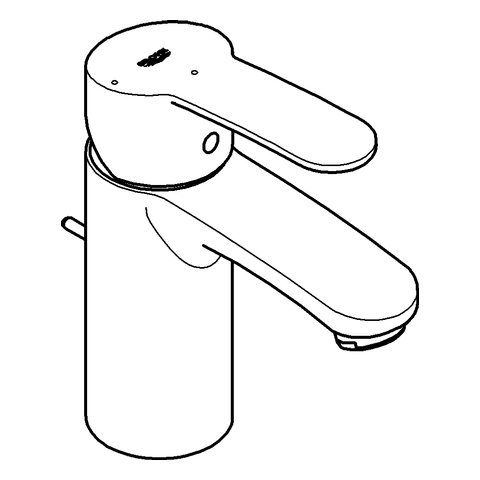 Grohe Eurostyle C Einhand-Waschtischbatterie chrom EcoJoy 2337420E