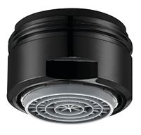 Neoperl CASCADE SLC Strahlregler schwarz matt, M24x1, A = 13.5 - 15 l/min 70071198