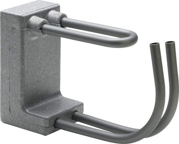 Viega Heizkörperanschlussblock Raxofix 5397.6 in 250mm Kunststoff 659158