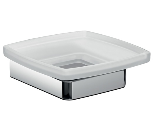 Emco Seifenhalter Trend Glasteil satiniert chrom 023000100