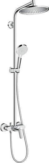 Hansgrohe Showerpipe Crometta S 240 Einhebelmischer chrom 27269000