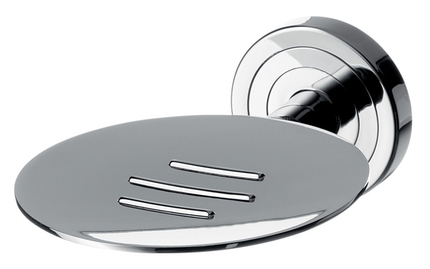 Emco Seifenhalter Polo Metallablage, diebstahlgeschützt, chrom 073000102