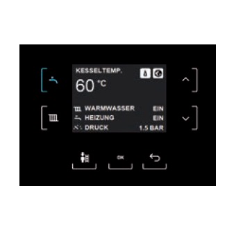 Buderus Kesseldisplay für Logamatic MC110 DE, AT, CH, LU, BE, IT, TR, DZ 7738112227