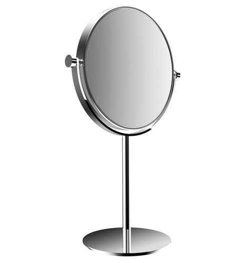 Emco Kosmetikspiegel Pure 3-/1-fach, Standmodell, rund D=177mm, chrom 109400116