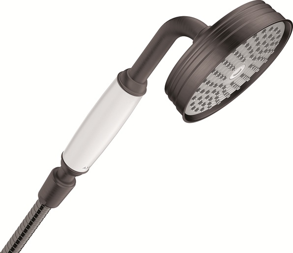 Hansgrohe Handbrause Axor Montreux brushed black chrom 16320340