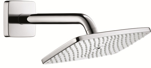Hansgrohe Kopfbrause Raindance E 240 Air 1 jet mit Brausearm 230mm EcoSmart chrom 27375000