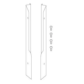 Buderus SF10 Set Blende links/rechts BS-TLR 7738112130