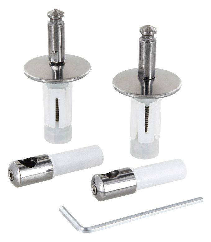 Ideal Standard Scharnier Ventuno Echtholzfurnier, Buche/Edelstahl T2955BJ