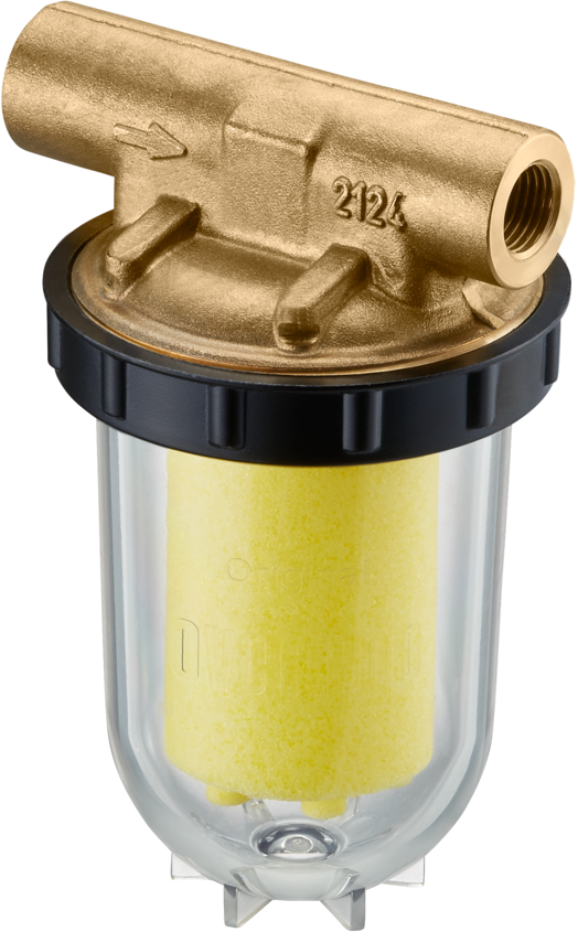 Oventrop Heizölfilter-Einstrang "Oilpur E" 2x1/4"IG, Sikueinsatz 50-75my 2124360
