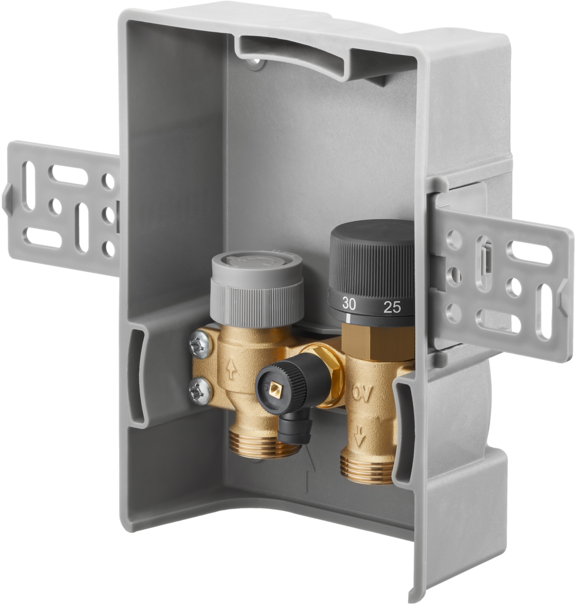 Oventrop Unibox TQ-RTL vario Thermostat, RTL, Q-Tech, ohne Abdeckung 1022736