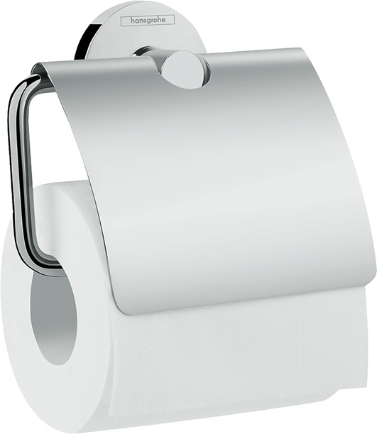 Hansgrohe Papierrollenhalter Logis Universal chrom mit Deckel 41723000