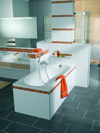 Emco Ablage Rondo2 Glasteil klar 600mm chrom 451000160