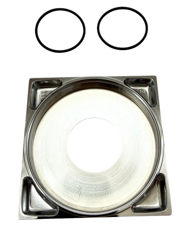 Hansa Rosette 75 x 75mm chrom 59913879