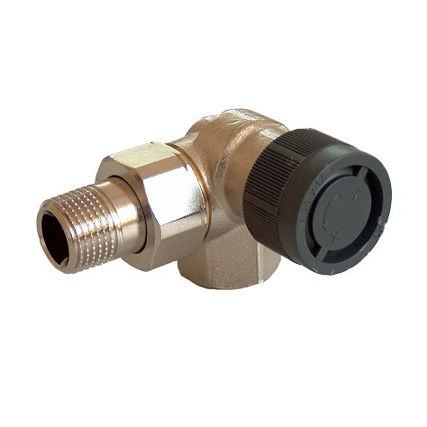 Oventrop Thermostatventil "A" DN15, R 1/2, PN10, Winkel-Eck rechts 1181393
