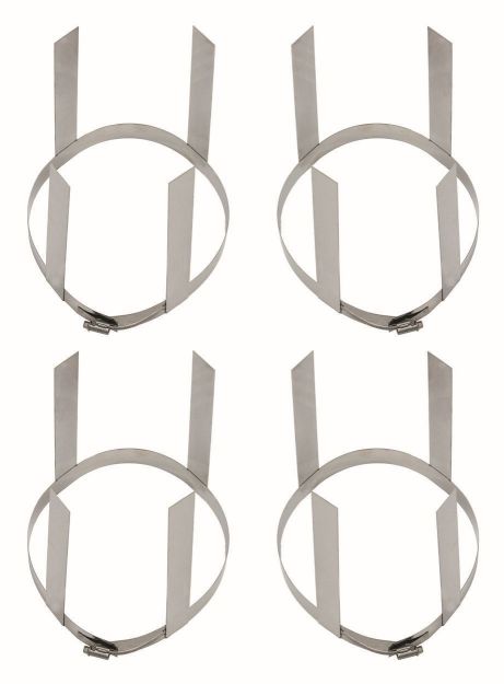 Vaillant Abstandshalter-Set, 4 Stk. DN 200 Edelstahl für Schacht 0020095566