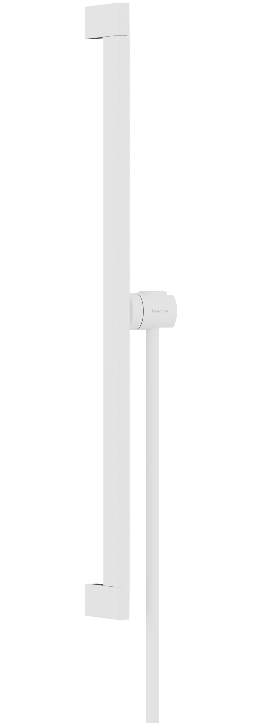 Hansgrohe Brausestange Unica E Puro 650mm mit Easy Slide Handbrausehalter und Schlauch 1600mm weiß matt 24404700