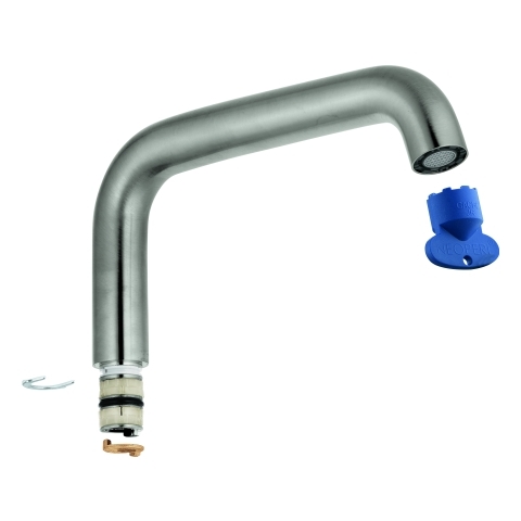 Grohe Rohrauslauf für Essence Einhand-Waschtischbatterie XL-size supersteel 13375DC0