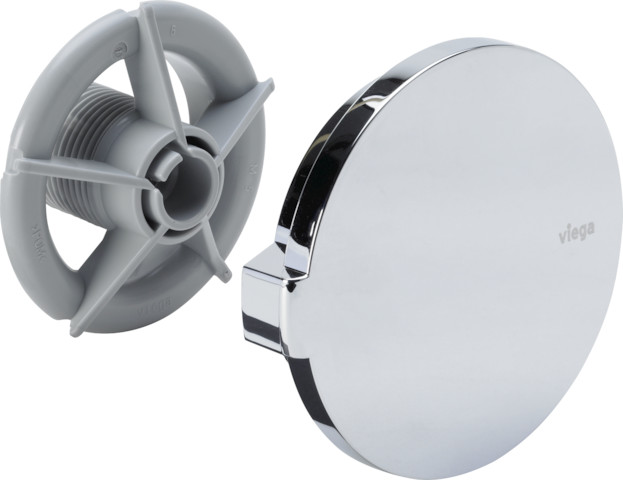 Viega Drehrosette Visign M5/R5 6162.12 in Kunststoff verchromt 734602