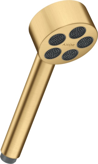Hansgrohe Handbrause Axor One 75 1jet EcoSmart brushed gold optik 48651250