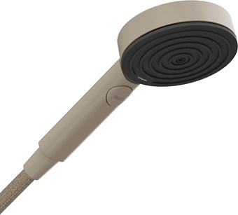 Hansgrohe Handbrause Pulsify Planet Edition 105 3 jet Relaxation EcoSmart Select Sand 26077210