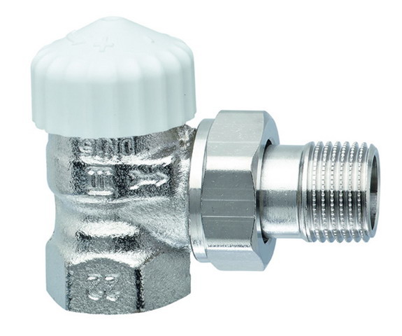 Heimeier Thermostat-Ventilunterteil V-exact II "kurz", Eckform, DN20 3451-03.000