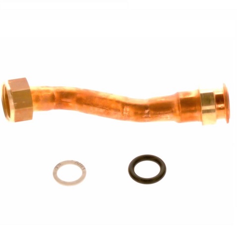 Buderus Rohr Vorlauf Speicher für GB172, für Hydraulikblock 87186412620