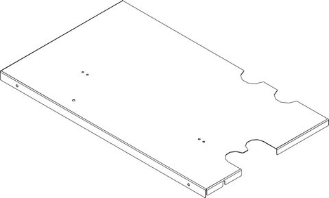 Bosch Abdeckung L/W vorne 8738209432