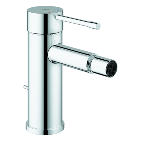 Grohe Einhand-Bidetbatterie Essence chrom mit Zugstangen-Ablaufgarnitur 24178001