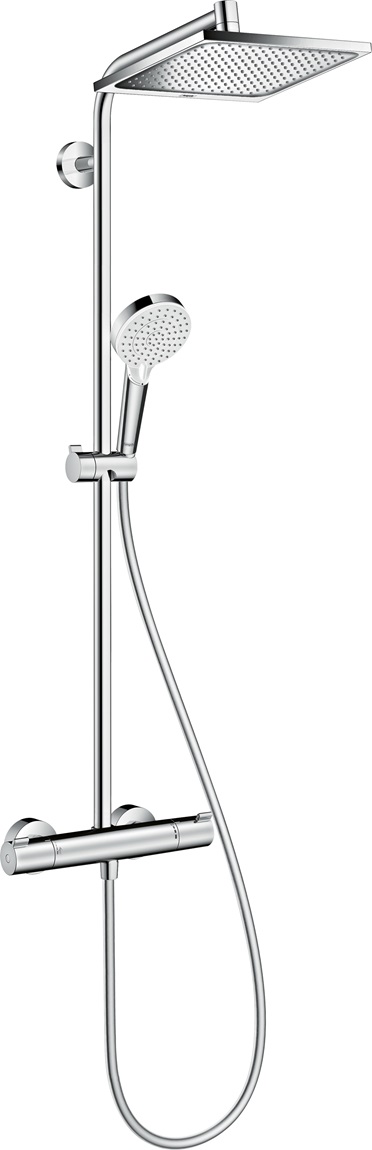 Hansgrohe Showerpipe Crometta E 240 EcoSmart chrom 27281000