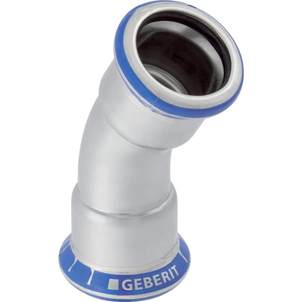 Geberit Mapress Edelstahl Bogen 30 Grad d54 36127