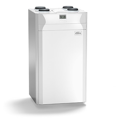 Kermi x-well S460 E Wohnraumlüftungsgerät mit Enthalpie-Wärmetauscher Y1101460005K