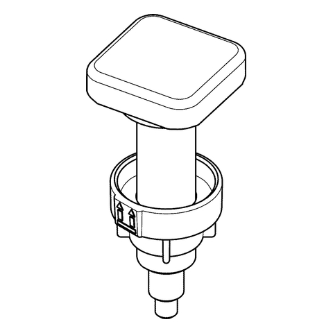 Grohe Drehgriff für Küchenspülen edelstahl 42586SD0